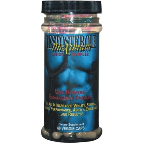 Maximum International Testosterole Maximum Libido Complex - 60 Vegetarian Capsules