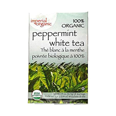 Uncle Lee's Imperial Organic Peppermint White Tea - 18 Tea Bags