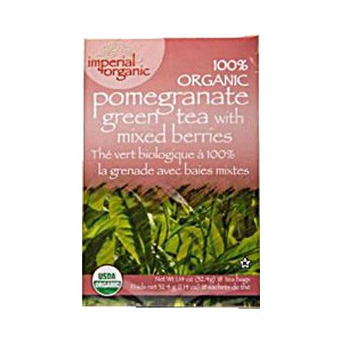 Uncle Lee's Imperial Organic Pomegranate Green Tea With Mixed Berries - 18 Tea Bags