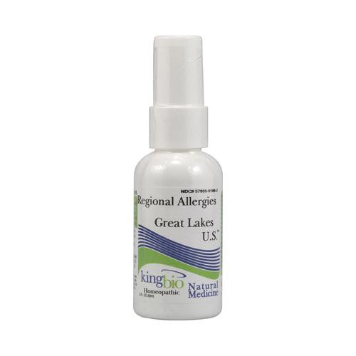 King Bio Homeopathic Great Lakes U.s. - 2 Fl Oz