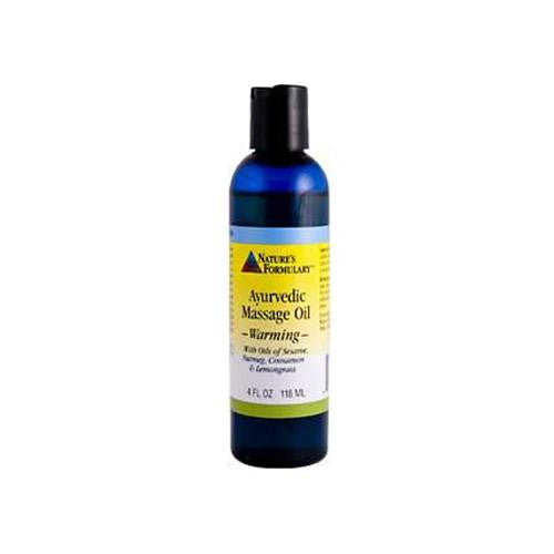 Nature's Formulary Warming Massage Oil - 4 Fl Oz