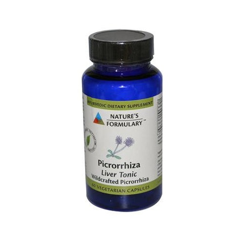 Nature's Formulary Picrorrhiza - 60 Vegetarian Capsules