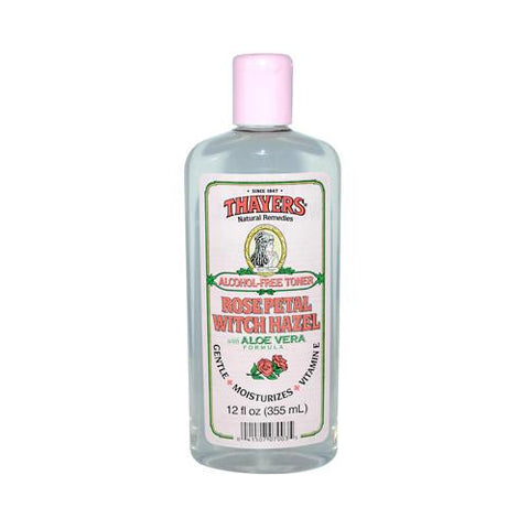 Thayers Witch Hazel With Aloe Vera Rose Petal - 12 Fl Oz