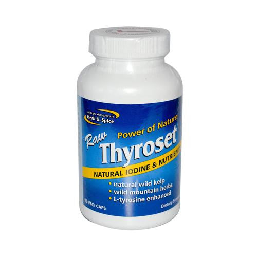 North American Herb And Spice Thyroset - 90 Vegetarian Capsules