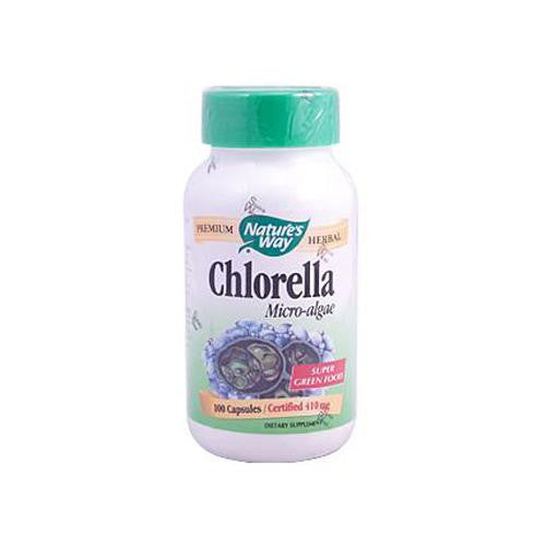 Nature's Way Chlorella Micro-algae - 100 Capsules