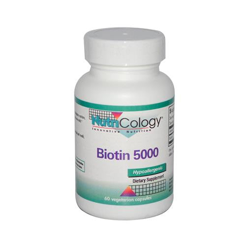 Nutricology Biotin 5000 - 60 Capsules