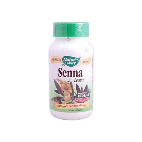 Nature's Way Senna Leaves - 100 Vegetarian Capsules