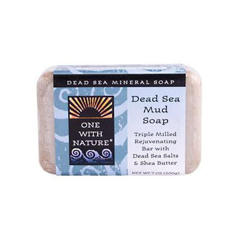 One With Nature Dead Sea Mineral Dead Sea Mud Soap - 7 Oz