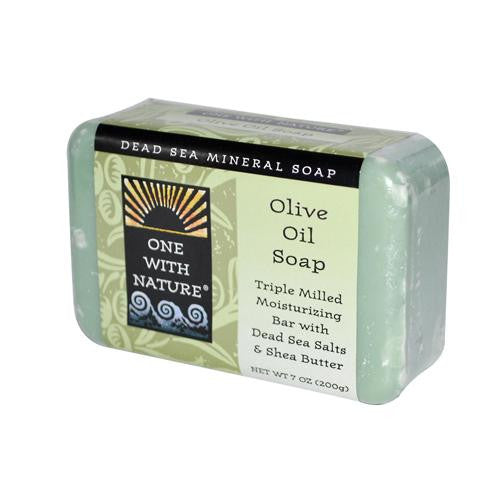 One With Nature Dead Sea Mineral Olive Oil Soap - 7 Oz