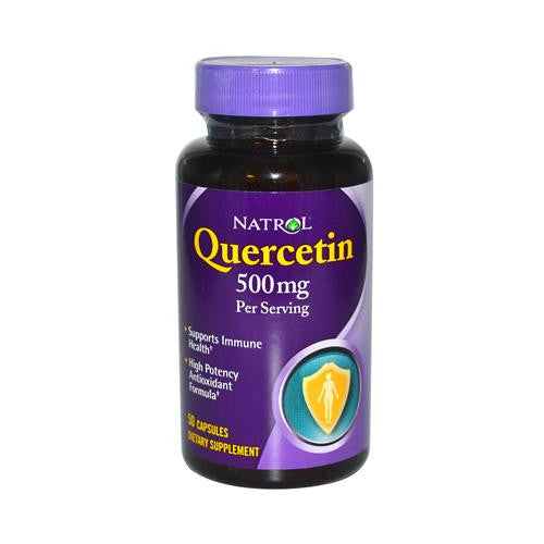 Natrol Quercetin - 500 Mg - 50 Capsules