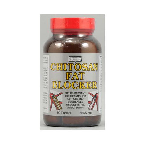 Only Natural Chitosan Fat Blocker - 1075 Mg - 90 Tablets