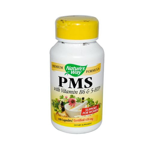 Nature's Way Pms With Vitamin B6 And 5-htp - 100 Capsules