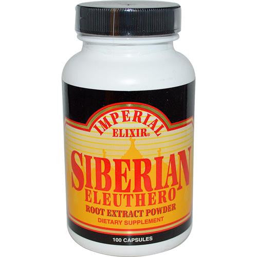 Imperial Elixir Ginseng - Siberian Eleuthero - 2500 Mg - 100 Capsules