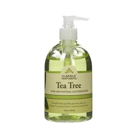 Clearly Natural Pure And Natural Glycerine Hand Soap Tea Tree - 12 Fl Oz