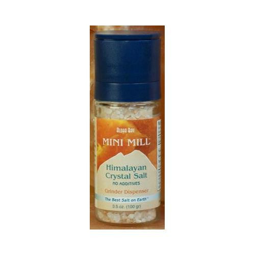 Himalayan Mini Mill Crystal Salt With Grinder - 3.5 Oz