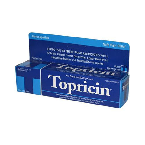 Topricin Anti-inflammatory Pain Relief Cream - 2 Oz