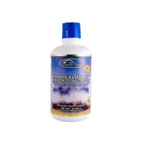 Tropical Oasis Tropical Plus Mega Multiple Vitamn Mineral - 32 Fl Oz