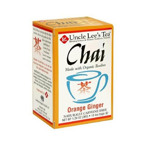 Uncle Lee's Tea Og1 Orng Ginger Chai - 18 Bags