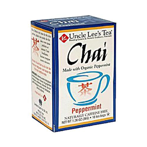 Uncle Lee's Organic Chai Peppermint - 18 Tea Bags