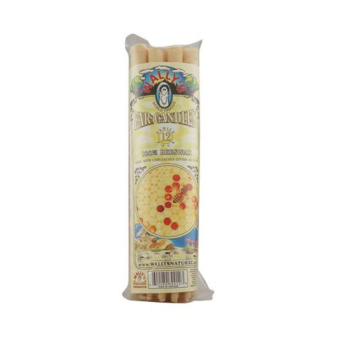 Wally's Ear Candles Beeswax Family Pack - 12 Candles