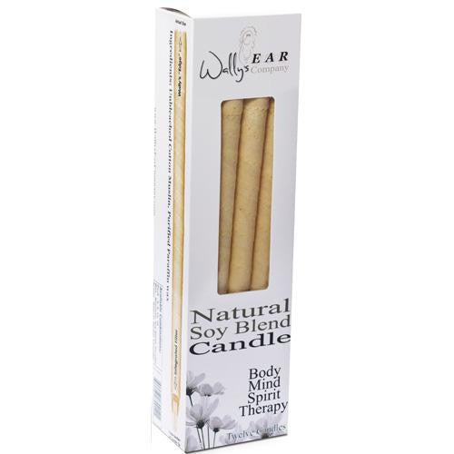 Wally's Candles Natural Soy Blend - 12 Candles