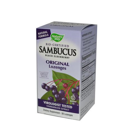 Nature's Way Sambucus Original Lozenges - 30 Lozenges