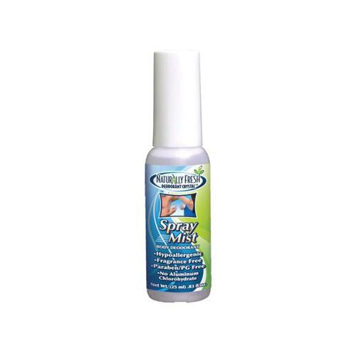 Naturally Fresh Crystal Body Deodorant Spray Mist - .83 Fl Oz