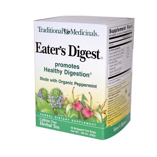 Traditional Medicinals Organic Eater's Digest Herbal Tea - 16 Tea Bags