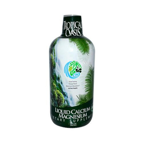 Tropical Oasis Liquid Calcium Magnesium Orange - 32 Fl Oz