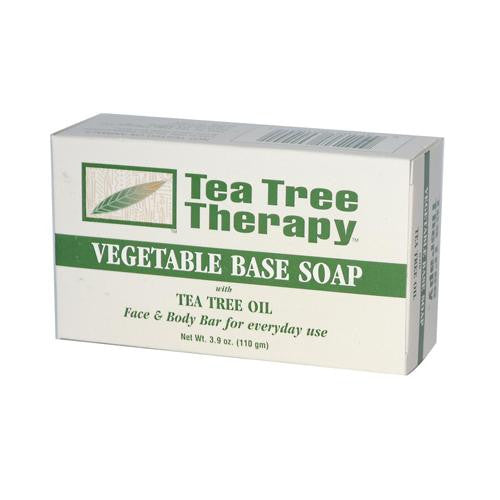 Tea Tree Therapy Vegetable Base Soap With Tea Tree Oil - 3.9 Oz