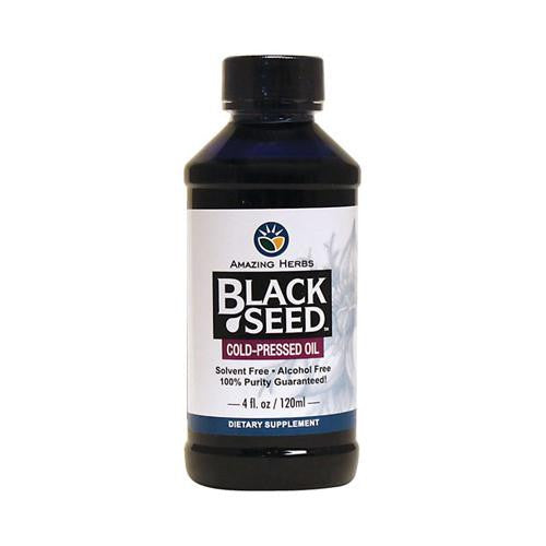 Amazing Herbs Black Seed Oil - 4 Fl Oz