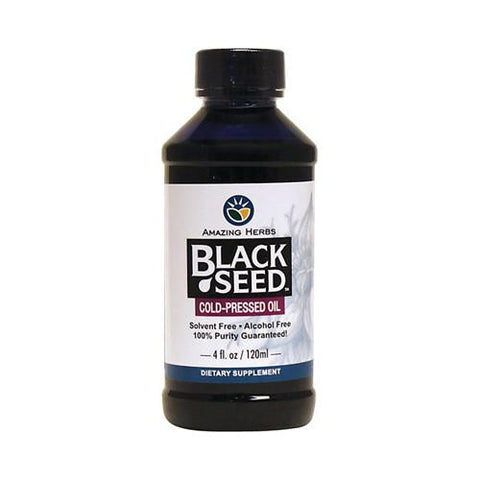 Amazing Herbs Black Seed Oil - 4 Fl Oz