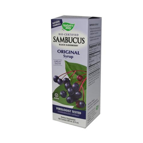 Nature's Way Sambucus Original Syrup - 8 Fl Oz