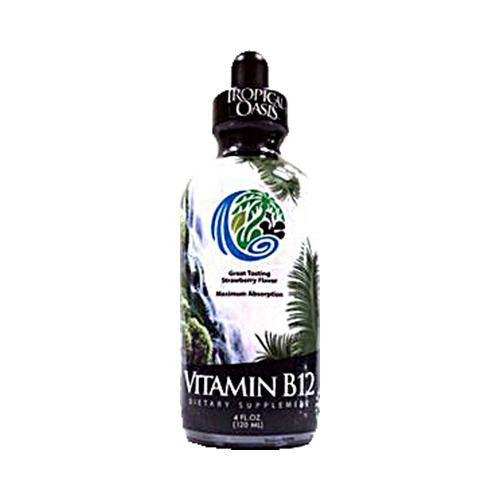 Tropical Oasis Vitamin B12 Dropper Strawberry - 4 Fl Oz