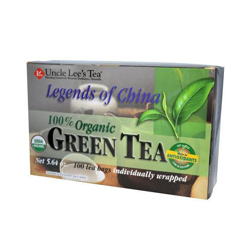 Uncle Lee's Legends Of China Organic Green Tea - 100 Tea Bags