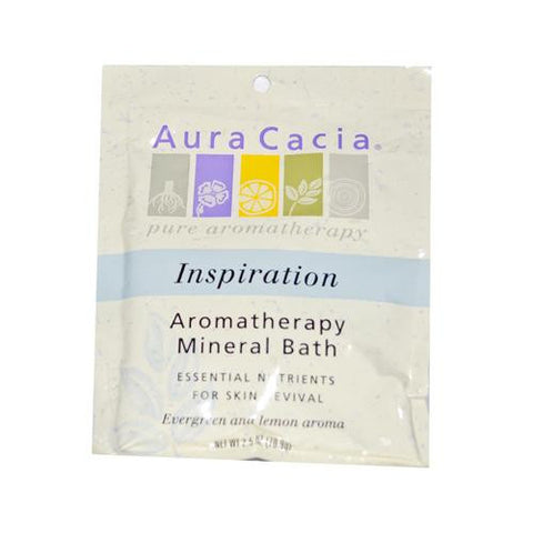 Aura Cacia Aromatherapy Mineral Bath Inspiration - 2.5 Oz - Case Of 6