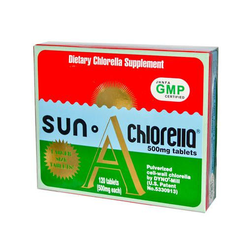 Sun Chlorella A Tablets - 500 Mg - 120 Tablets