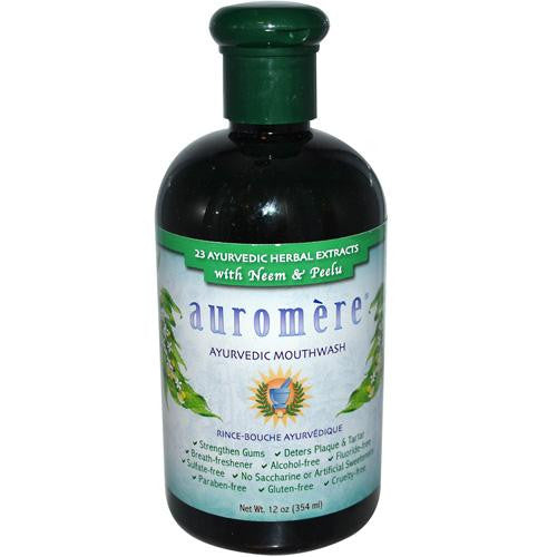 Auromere Mouthwash - Ayurvedic - 12 Fl Oz