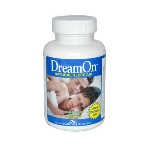 Ridgecrest Herbals Dreamon Natural Sleep Aid - 60 Capsules