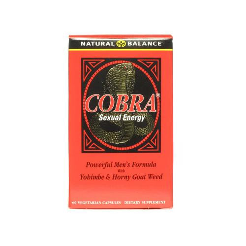 Natural Balance Cobra Sexual Energy - 60 Vegetarian Capsules