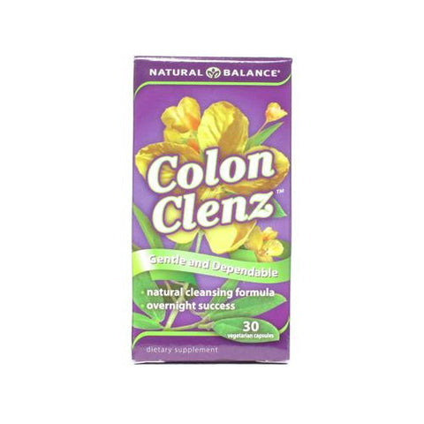 Natural Balance Colon Clenz - 30 Vegetarian Capsules