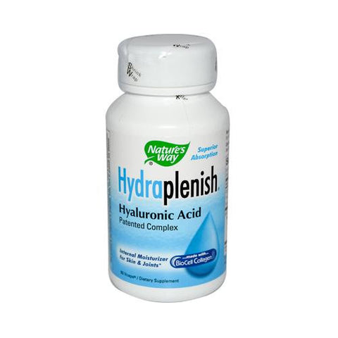 Nature's Way Hydraplenish Hyaluronic Acid - 60 Capsules