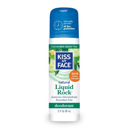 Kiss My Face Liquid Deodorant - Rock On Cucumber - 3 Oz