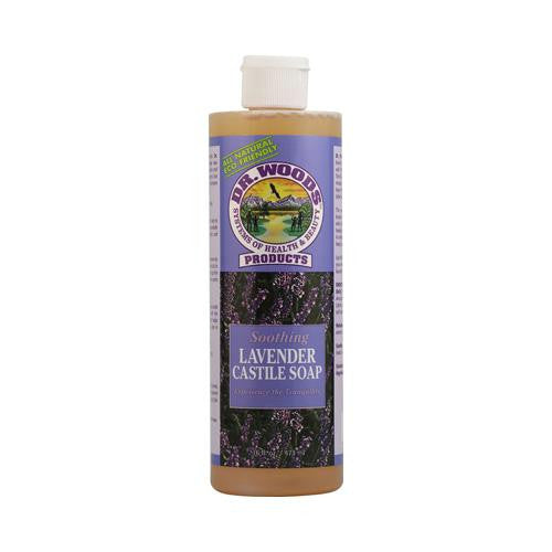 Dr. Woods Castile Soap Soothing Lavender - 16 Fl Oz