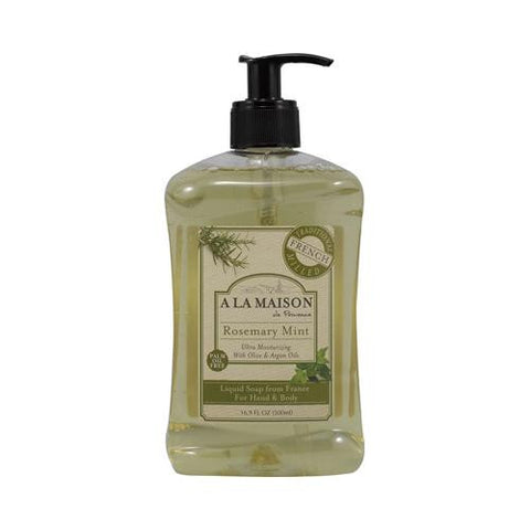 A La Maison French Liquid Soap Rosemary Mint - 16.9 Fl Oz