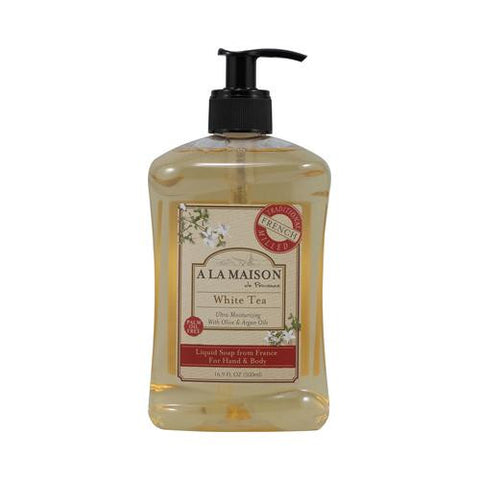 A La Maison French Liquid Soap White Tea - 16.9 Fl Oz