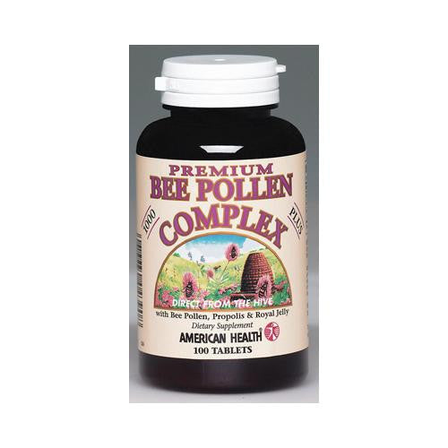 American Health Bee Pollen Complex - 1000 Mg - 100 Tablets