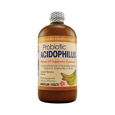 American Health Probiotic Acidophilus Banana - 16 Fl Oz