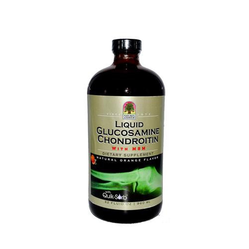 Nature's Answer Liquid Glucosamine And Chondroitin With Msm Natural Orange - 32 Fl Oz