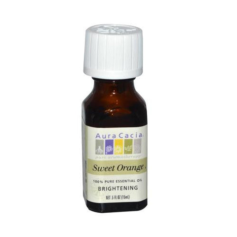 Aura Cacia Essential Oil Sweet Orange - 0.5 Fl Oz